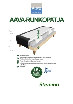 AAVA runkopatja paketti 80 x 200 cm
