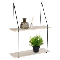 CASA seinähylly 2-tasoinen 55 cm