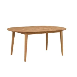 FILIPPA ruokapöytä ovaali jatkettava 105 x 170 + 40 cm