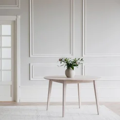 FILIPPA ruokapöytä pyöreä jatkettava 120 + 45 cm - Stemma.fi