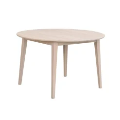 FILIPPA ruokapöytä pyöreä jatkettava 120 + 45 cm - Stemma.fi
