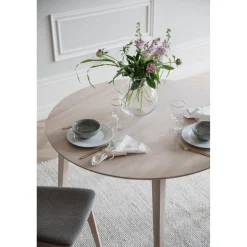 FILIPPA ruokapöytä pyöreä jatkettava 120 + 45 cm - Stemma.fi
