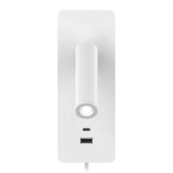 GENT USB A + C seinävalaisin