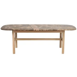HAMMOND sohvapöytä 135 cm marmorikannella