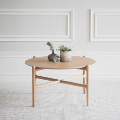 HOLTON sohvapöytä pyöreä 80 cm