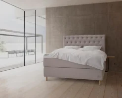 JENSEN CARAT jenkkisänky paketti 180 x 200 cm beige Sleep 1 sijauspatj