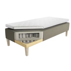 JENSEN CARAT runkopatja paketti 90 x 210 cm Exact-toiminnolla