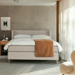 JENSEN MAJESTIC jenkkisänky paketti 180 x 200 cm beige TempSmart sijau