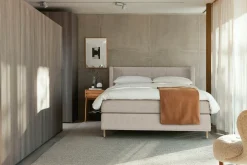 JENSEN MAJESTIC jenkkisänky paketti 180 x 200 cm beige TempSmart sijau