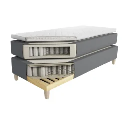 JENSEN ONYX jenkkisänky paketti 180 x 200 cm beige Sleep 1 sijauspatja
