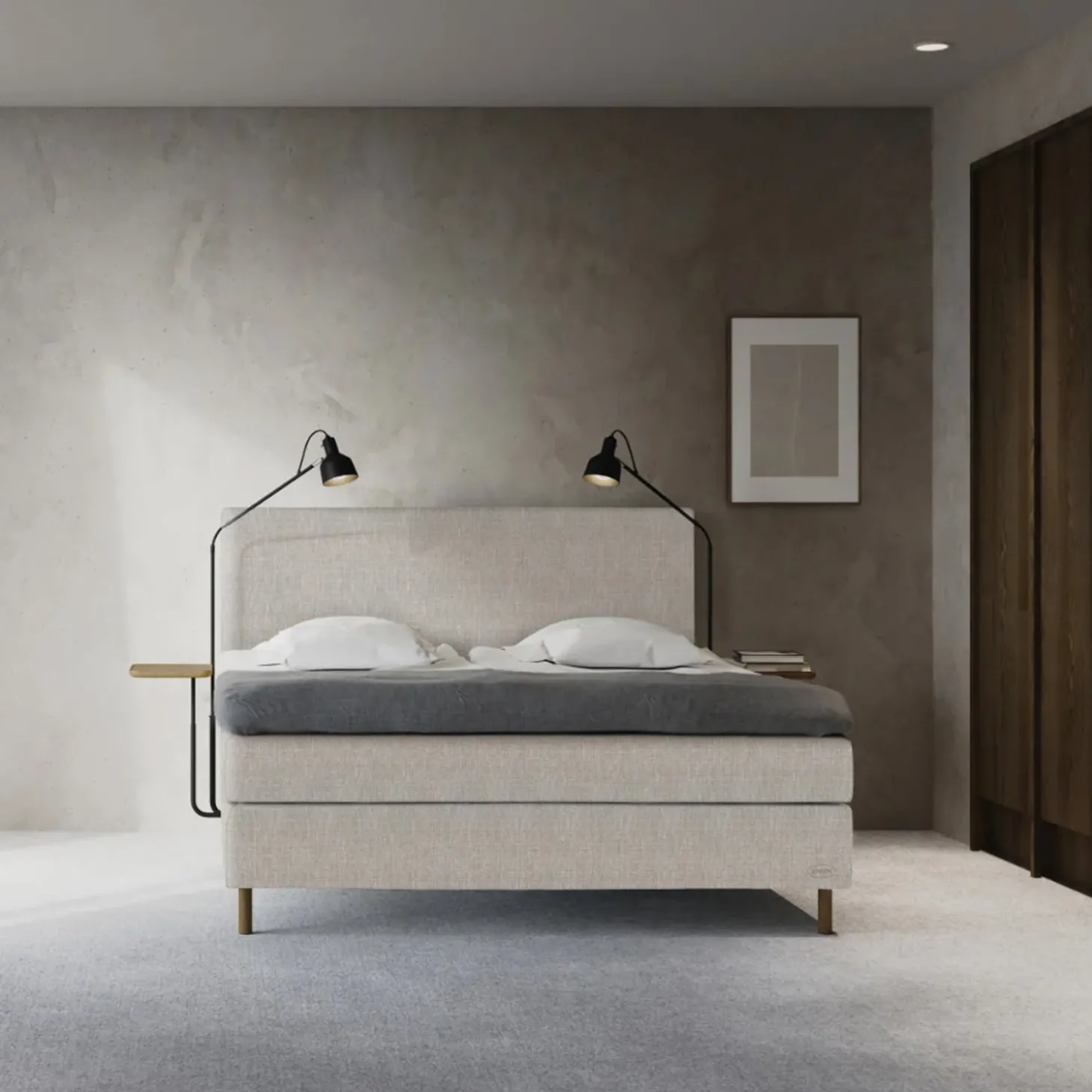 JENSEN OPAL LIMITED EDITION jenkkisänky paketti 180 x 200 cm Sleep 1 s