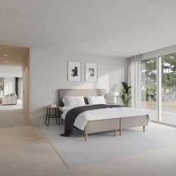 JENSEN OPAL runkopatja paketti 80 x 200 cm Sleep 2 sijauspatjalla
