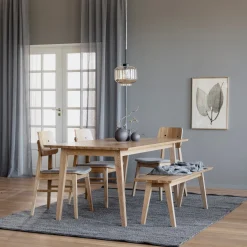 MELFORT ruokapöytä 180 x 90 cm