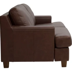 NOVA 3 hengen sohva 230 cm Valentino-nahkaverhoilulla
