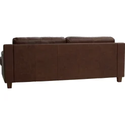 NOVA 3 hengen sohva 230 cm Valentino-nahkaverhoilulla