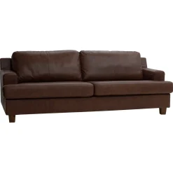 NOVA 3 hengen sohva 200 cm Valentino-nahkaverhoilulla