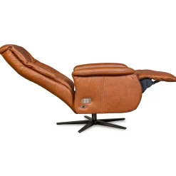 RECLINER 10 sähkömekanismituoli nahkaverhoilulla