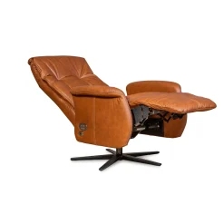 RECLINER 10 sähkömekanismituoli nahkaverhoilulla