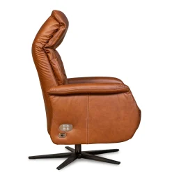 RECLINER 10 sähkömekanismituoli nahkaverhoilulla
