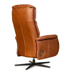 RECLINER 10 sähkömekanismituoli nahkaverhoilulla