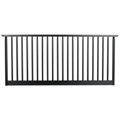 RIGGINS sängynpääty 194 cm musta
