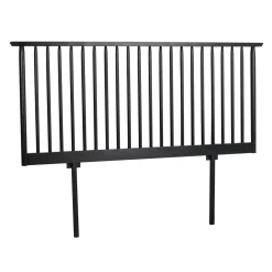 RIGGINS sängynpääty 194 cm musta