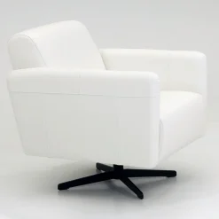 STOCKHOLM nojatuoli Natural Soft-nahkaverhoilulla