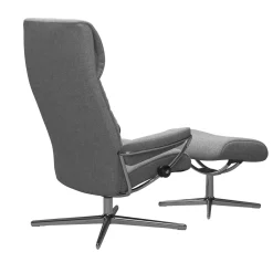 STRESSLESS LONDON CROSS tv-tuoli korkea niskatuella + rahi