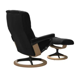 STRESSLESS MAYFAIR M SIGNATURE tv-tuoli + rahi Paloma nahkaverhoilulla