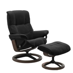 STRESSLESS MAYFAIR M SIGNATURE tv-tuoli + rahi Paloma nahkaverhoilulla