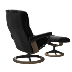 STRESSLESS MAYFAIR M SIGNATURE tv-tuoli + rahi Paloma nahkaverhoilulla