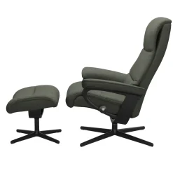 STRESSLESS VIEW M CROSS tv-tuoli + rahi